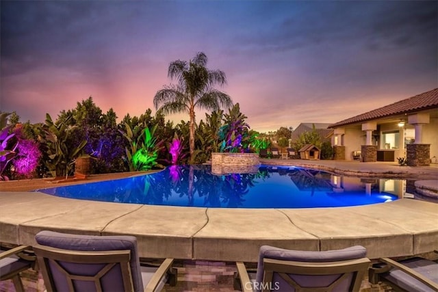 17180 Mockingbird Canyon Rd, Riverside, CA 92504 - outdoor pool with a patio