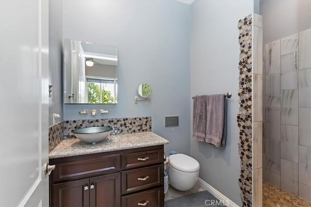 17180 Mockingbird Canyon Rd, Riverside, CA 92504 - bathroom featuring walk in shower and vanity