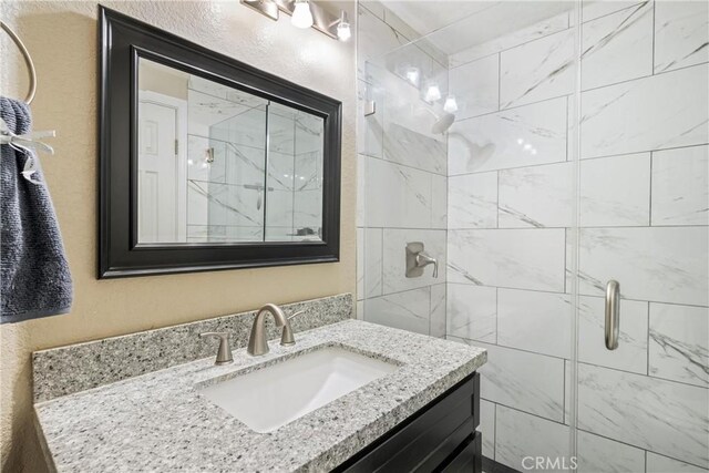 566 Bruin Dr, Riverside, CA 92507 - full bath with a shower stall and vanity
