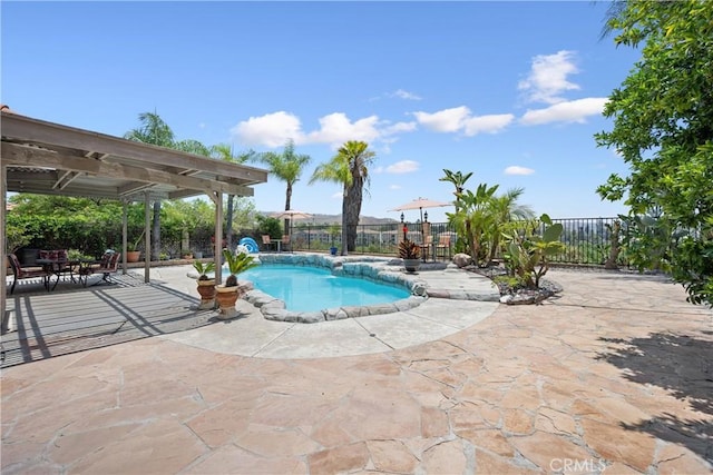 566 Bruin Dr, Riverside, CA 92507 - view of pool with a patio area