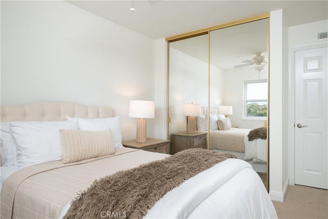 5302 Bryant Cir, Westminster, CA 92683 - bedroom with a closet and carpet floors