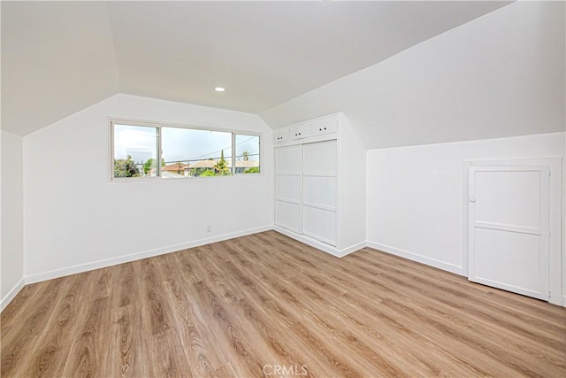 1510 W 147th St, Gardena, CA 90247 - additional living space featuring lofted ceiling and light wood finished floors