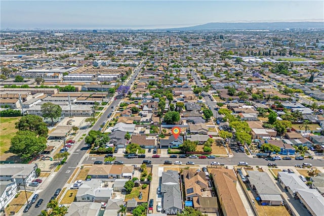 1510 W 147th St, Gardena, CA 90247 - aerial view of property's location featuring a mountainous background