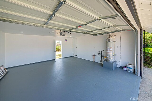 1510 W 147th St, Gardena, CA 90247 - garage featuring water heater and a garage door opener