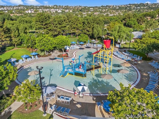 74 Garrison Loop, Ladera Ranch, CA 92694 - bird's eye view of a tree filled landscape