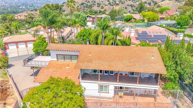 7680 E Eucalyptus Way, Anaheim Hills, CA 92808 - aerial view of property and surrounding area