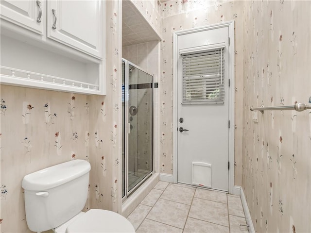 6660 N St Catherine Ct, Fresno, CA 93711 - full bath featuring tile patterned floors and a shower stall