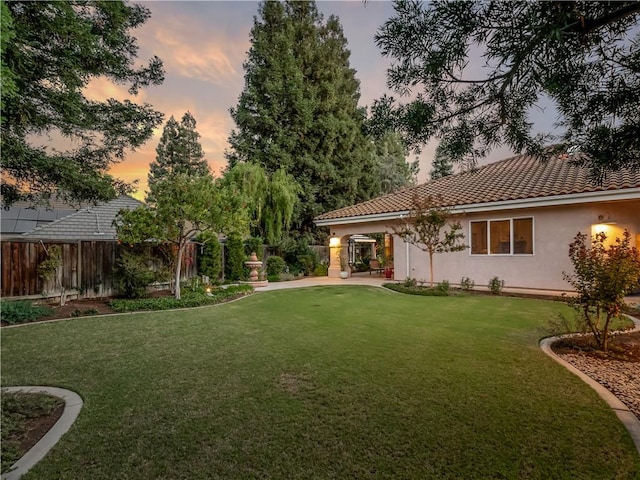 6660 N St Catherine Ct, Fresno, CA 93711 - fenced yard featuring a patio