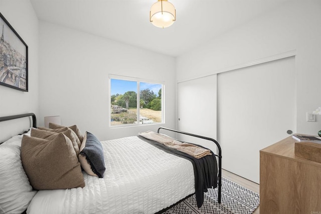 2210 Bonita Ct, Lemon Grove, CA 91945 - bedroom with wood finished floors and a closet