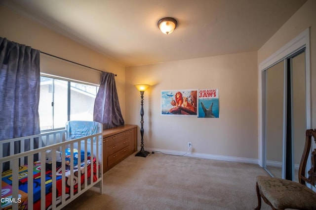 1742 Forar Cir, Camarillo, CA 93010 - bedroom featuring light carpet and a closet