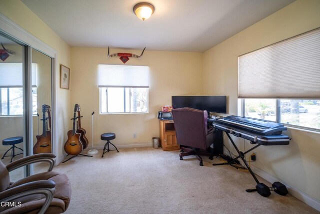 1742 Forar Cir, Camarillo, CA 93010 - carpeted office featuring baseboards