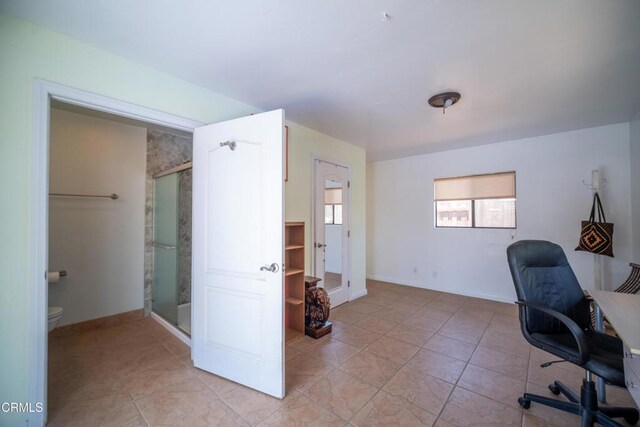 1742 Forar Cir, Camarillo, CA 93010 - office area featuring light tile patterned floors and baseboards
