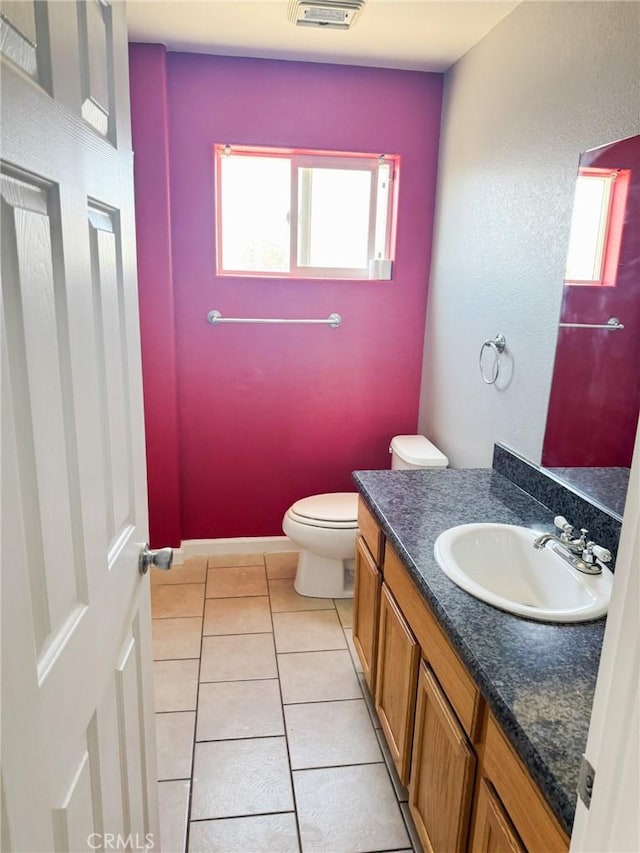 6025 Abronia Ave Unit 29, Palms, CA 92277 - bathroom with vanity and tile patterned flooring