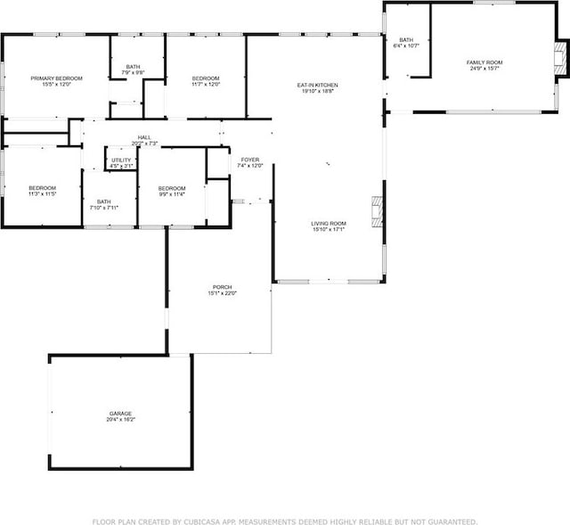 1016 N Highland Ave, Fullerton, CA 92835 - view of home floor plan