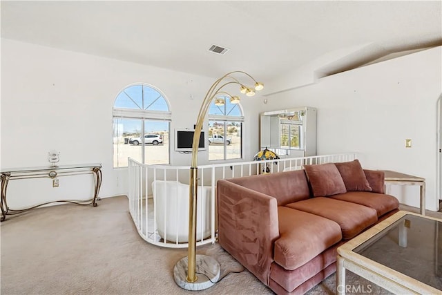 6333 Carodean Rd Unit 29, Palms, CA 92277 - living room with carpet
