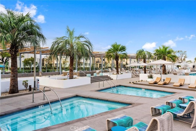 135 Acamar, Irvine, CA 92618 - community pool featuring a community hot tub