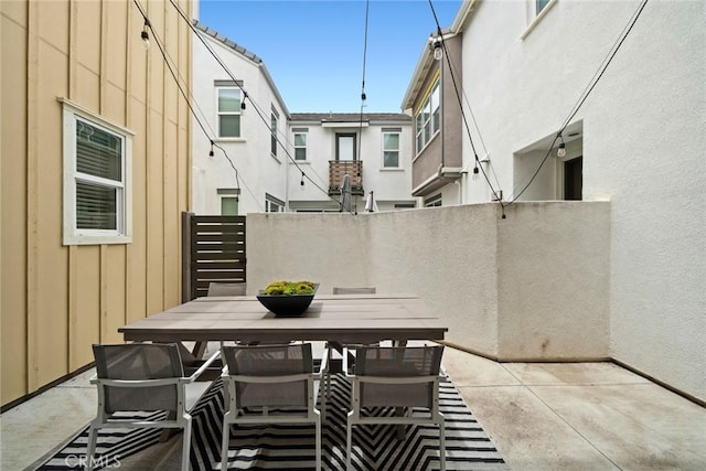 135 Acamar, Irvine, CA 92618 - view of patio featuring outdoor dining area