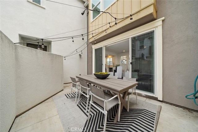 135 Acamar, Irvine, CA 92618 - view of patio featuring outdoor dining space