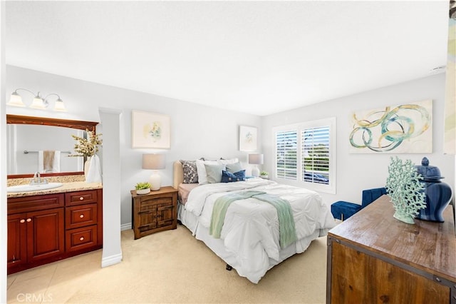 67 Remington Unit 231, Irvine, CA 92620 - bedroom with a sink and light colored carpet