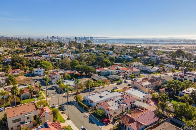 4280 Trias St, San Diego, CA 92103 - aerial view of residential area featuring a nearby body of water