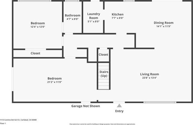 1113 Camino Del Sol Cir, Carlsbad, CA 92008 - view of room layout