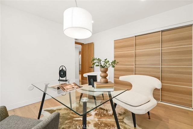 4016 Old Topanga Canyon Rd, Calabasas, CA 91302 - office space with light wood-style flooring and baseboards