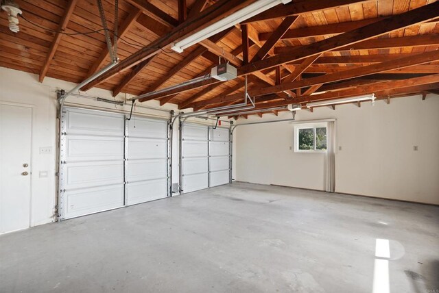 5884 Redondo Dr, Bonsall, CA 92003 - garage with a garage door opener
