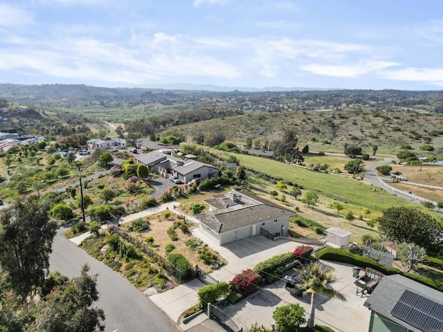 5884 Redondo Dr, Bonsall, CA 92003 - aerial view of property and surrounding area