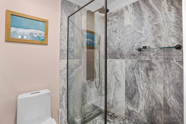 750 Breeze Hill Rd Unit 112, Vista, CA 92081 - full bathroom with a marble finish shower and toilet