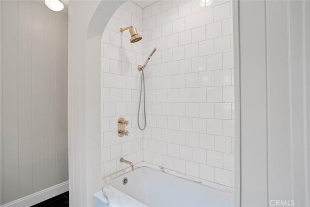 1000 N Chester Ave, Pasadena, CA 91104 - bathroom with shower / tub combination and baseboards