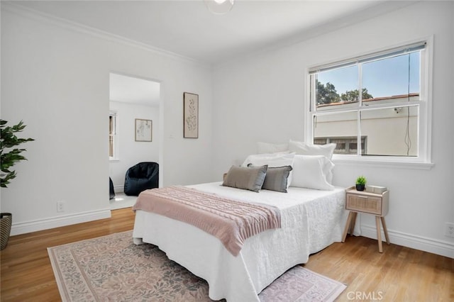 1000 N Chester Ave, Pasadena, CA 91104 - bedroom with wood finished floors and crown molding