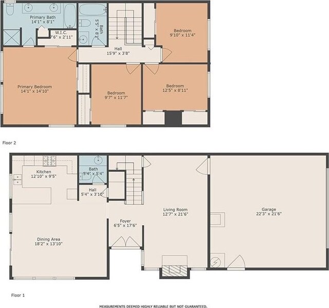 15015 Tacuba Dr, La Mirada, CA 90638 - view of floor plan / room layout