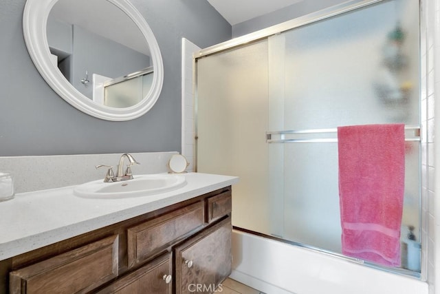 6323 Reseda Blvd Unit 13, Tarzana, CA 91335 - full bath with vanity and shower / bath combination with glass door