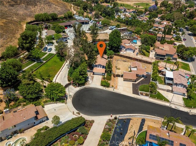 11359 Dole Ct, Riverside, CA 92505 - aerial view of property and surrounding area with nearby suburban area