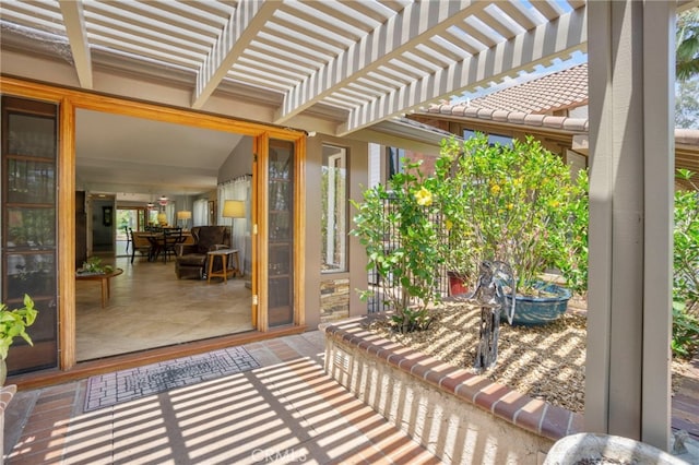 21845 Tumbleweed Cir, Lake Forest, CA 92630 - view of patio featuring a pergola