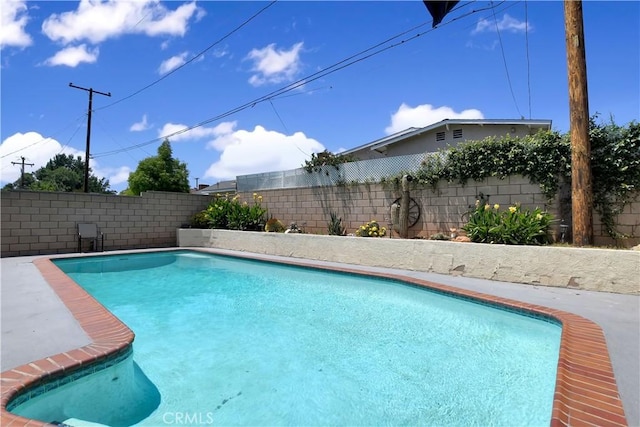 1305 E Eckerman Ave, West Covina, CA 91790 - view of swimming pool with a fenced backyard