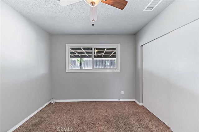 10288 Effen St, Rancho Cucamonga, CA 91730 - carpeted spare room with ceiling fan and a textured ceiling