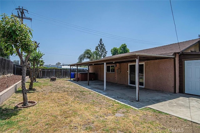 10288 Effen St, Rancho Cucamonga, CA 91730 - fenced backyard with a patio area