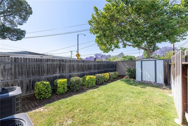 341 W Whiting Ave, Fullerton, CA 92832 - fenced backyard with a storage shed