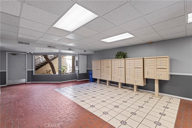 6323 Reseda Blvd Unit 39, Tarzana, CA 91335 - view of community featuring a drop ceiling and mail area