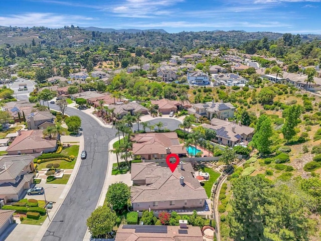 282 Camino Del Postigo, Escondido, CA 92029 - aerial view of residential area with a mountainous background
