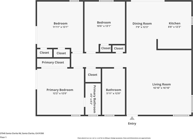 27545 Santa Clarita Rd, Saugus, CA 91350 - view of home floor plan