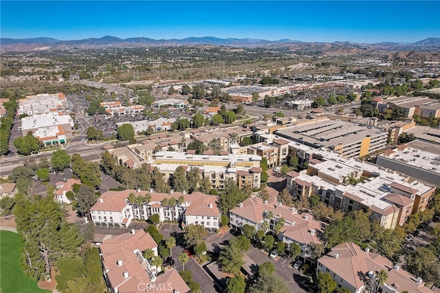 24545 Town Center Dr Unit 5405, Valencia, CA 91355 - aerial view of property's location featuring mountains