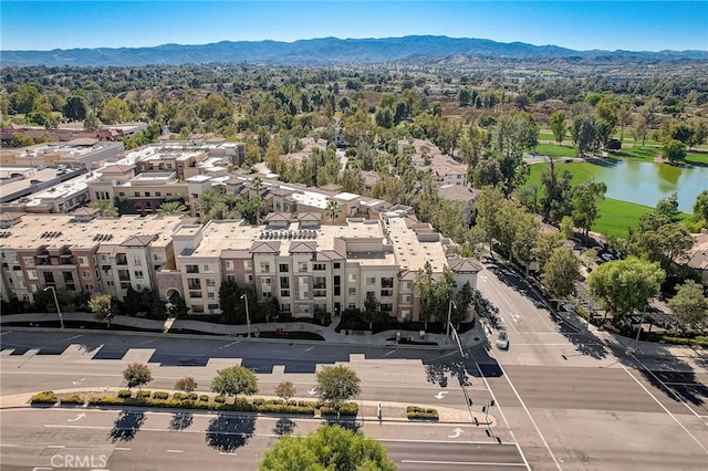 24545 Town Center Dr Unit 5405, Valencia, CA 91355 - aerial view of a water and mountain view