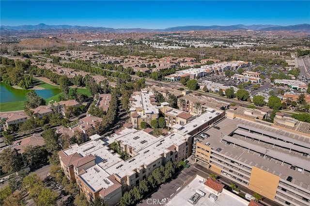 24545 Town Center Dr Unit 5405, Valencia, CA 91355 - aerial overview of property's location featuring a water and mountain view