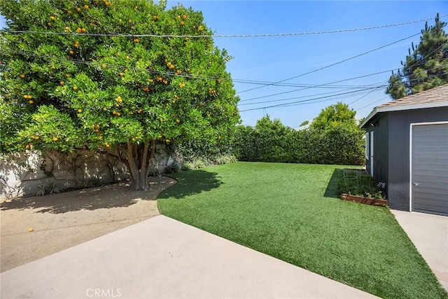 17139 Strathern St, Van Nuys, CA 91406 - view of green lawn featuring a patio