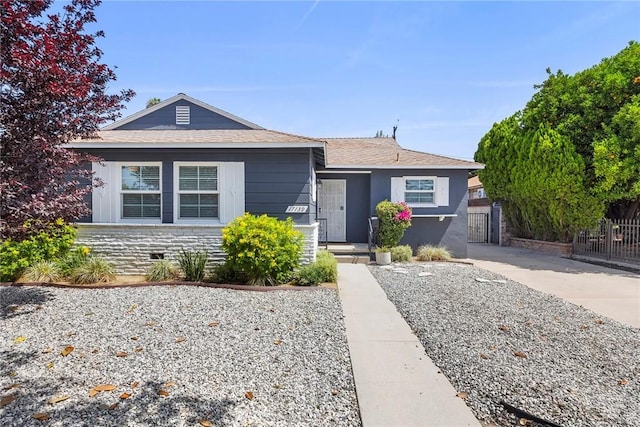 17139 Strathern St, Van Nuys, CA 91406 - view of front of property with stone siding