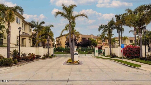 1239 Bayside Ln, Oxnard, CA 93035 - view of community featuring a gate and a residential view