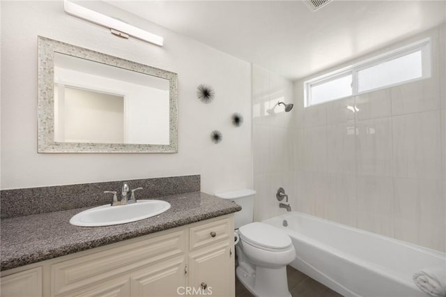 1345 W Valley View Dr, Fullerton, CA 92833 - full bathroom featuring vanity and shower / bathtub combination