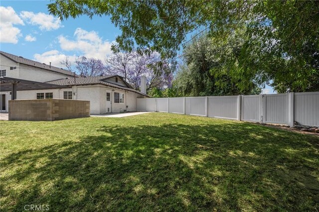 1345 W Valley View Dr, Fullerton, CA 92833 - fenced backyard featuring a patio and a pergola